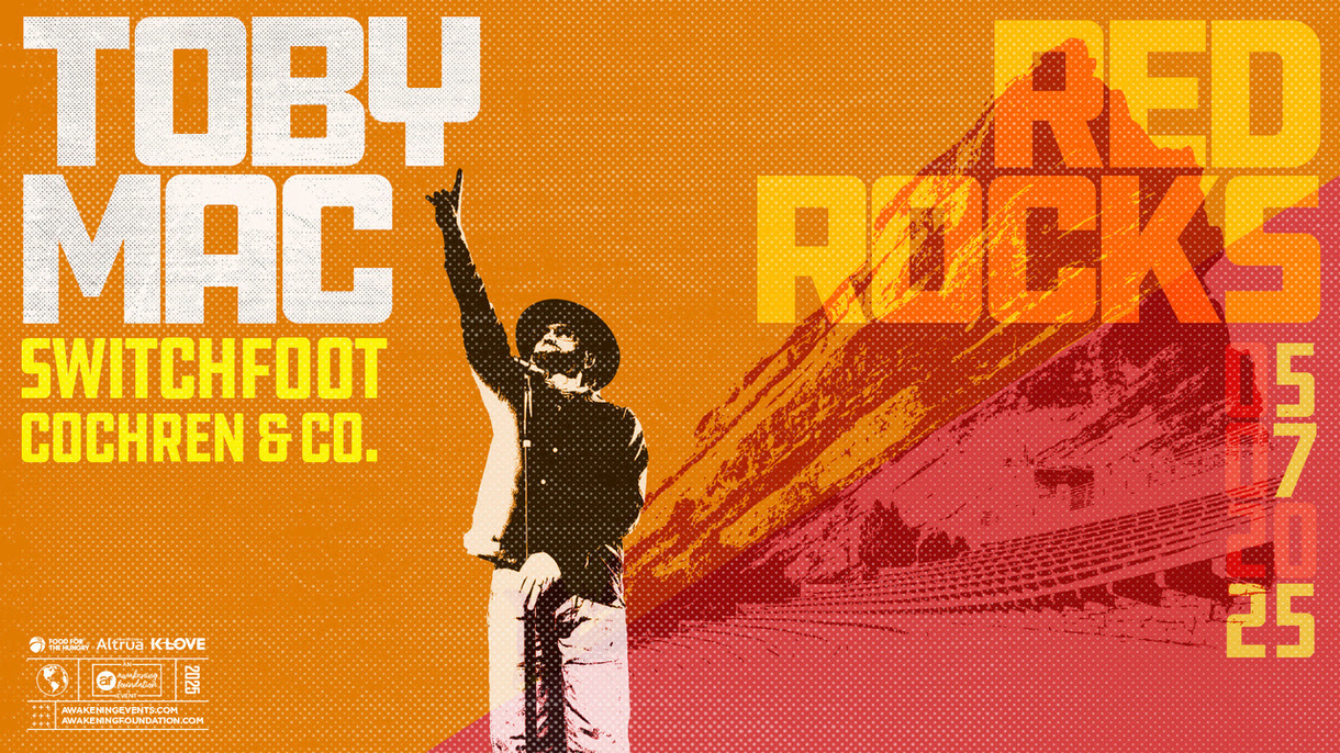 Dove and Grammy-Award Winning Artist TobyMac Announces Red Rocks Show